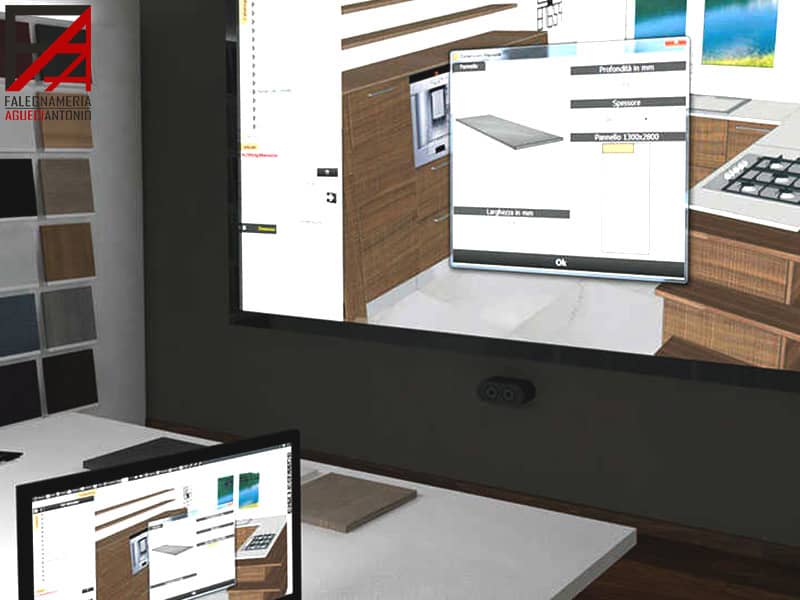 Falegnameria Agueci Antonio - Progettazione arredo con tecnlogia 3D VR