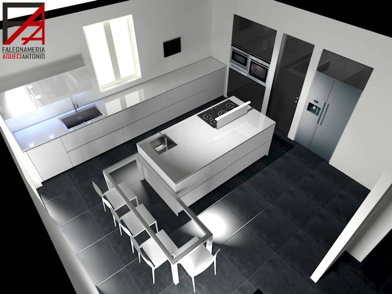 Falegnameria Agueci Antonio - Progettazione arredo con tecnlogia 3D VR