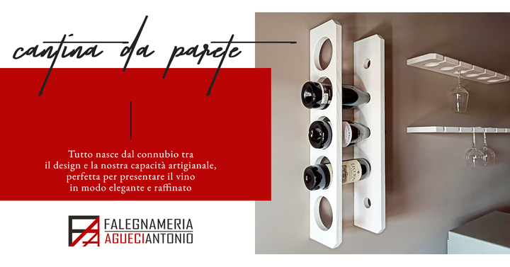 Tutto nasce dal connubio tra il design e la nostra capacità artigianale, perfetta per presentare il vino in modo elegante e raffinato.