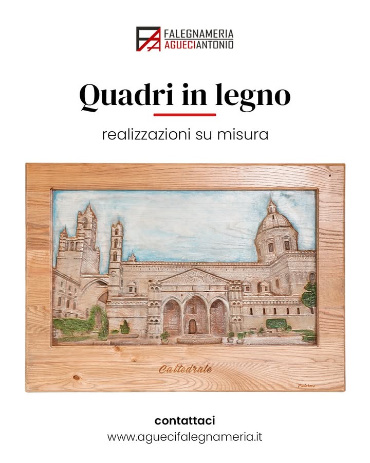 Immagini scolpite nel legno, pensate per i tuoi spazi ✨
Siamo